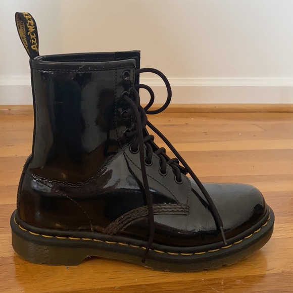 Dr. Martens’ Patent Leather Boots - Picture 2 of 8